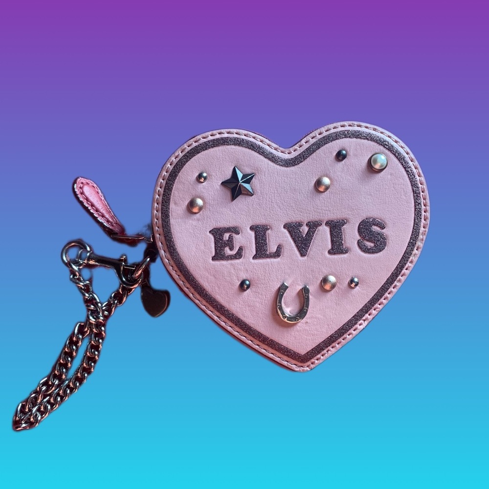 Pink Elvis Coach Purse